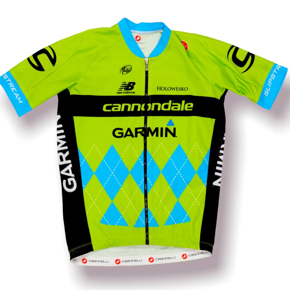 Castelli A Blocco Cannondale Pro Cycling Team Full Zip Cycling Jersey